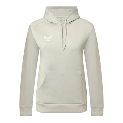 High Rise Grey - Front - Castore Womens-Ladies Scuba Hoodie