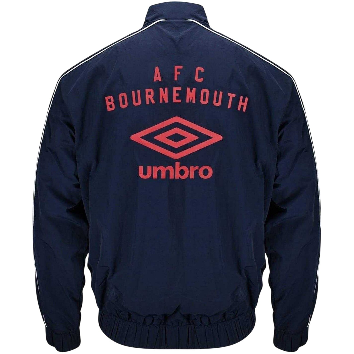 Peacoat - Back - Umbro Childrens-Kids AFC Bournemouth Jacket