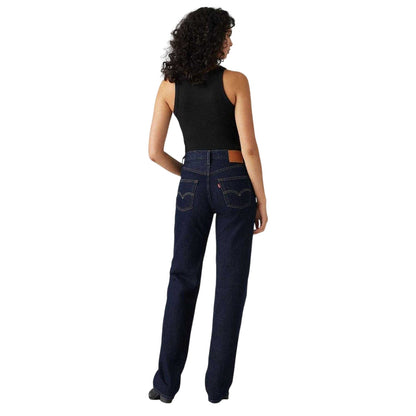 Dark Blue - Back - Levis Womens-Ladies 90´s 5 Pockets Jeans