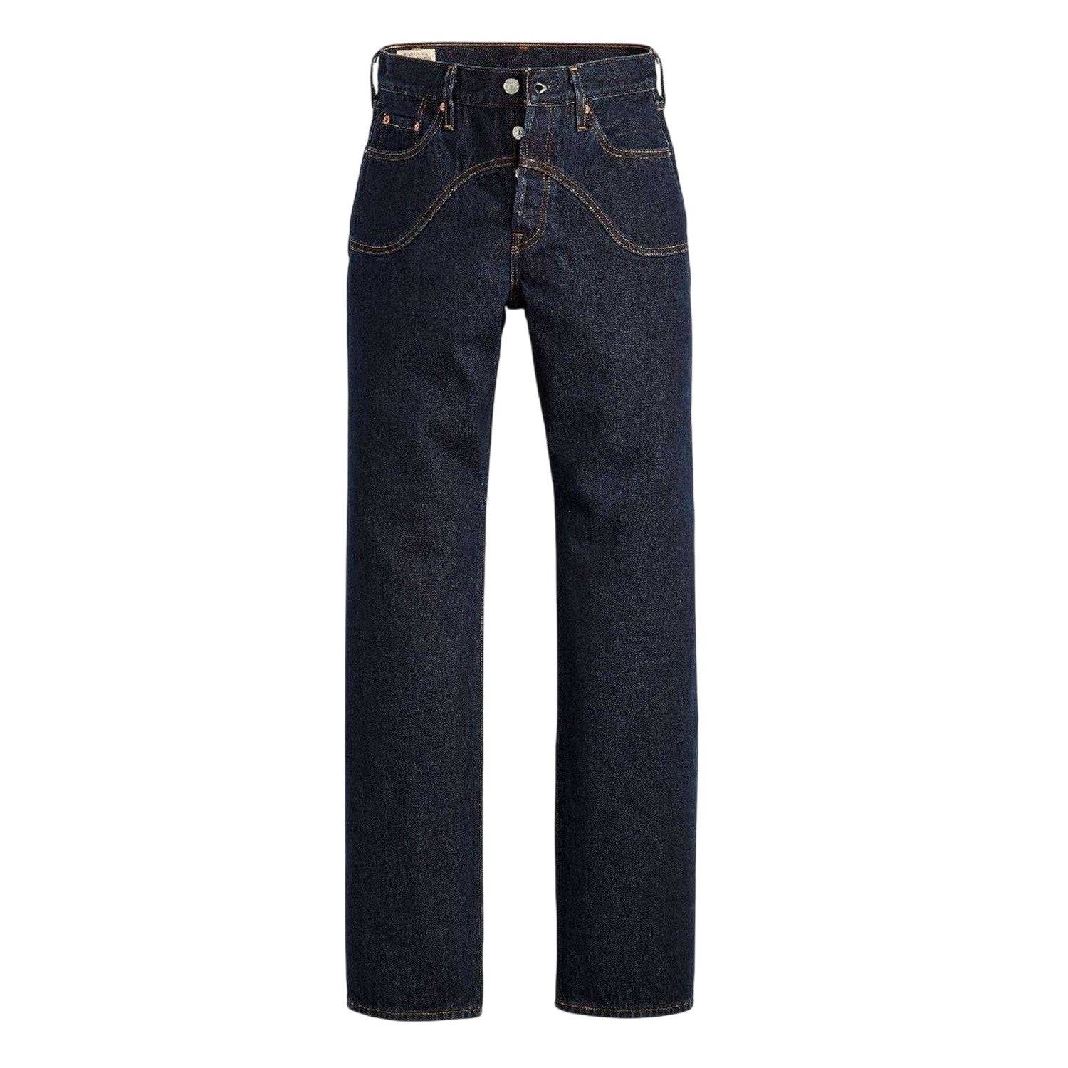 Dark Blue - Front - Levis Womens-Ladies 90´s 5 Pockets Jeans
