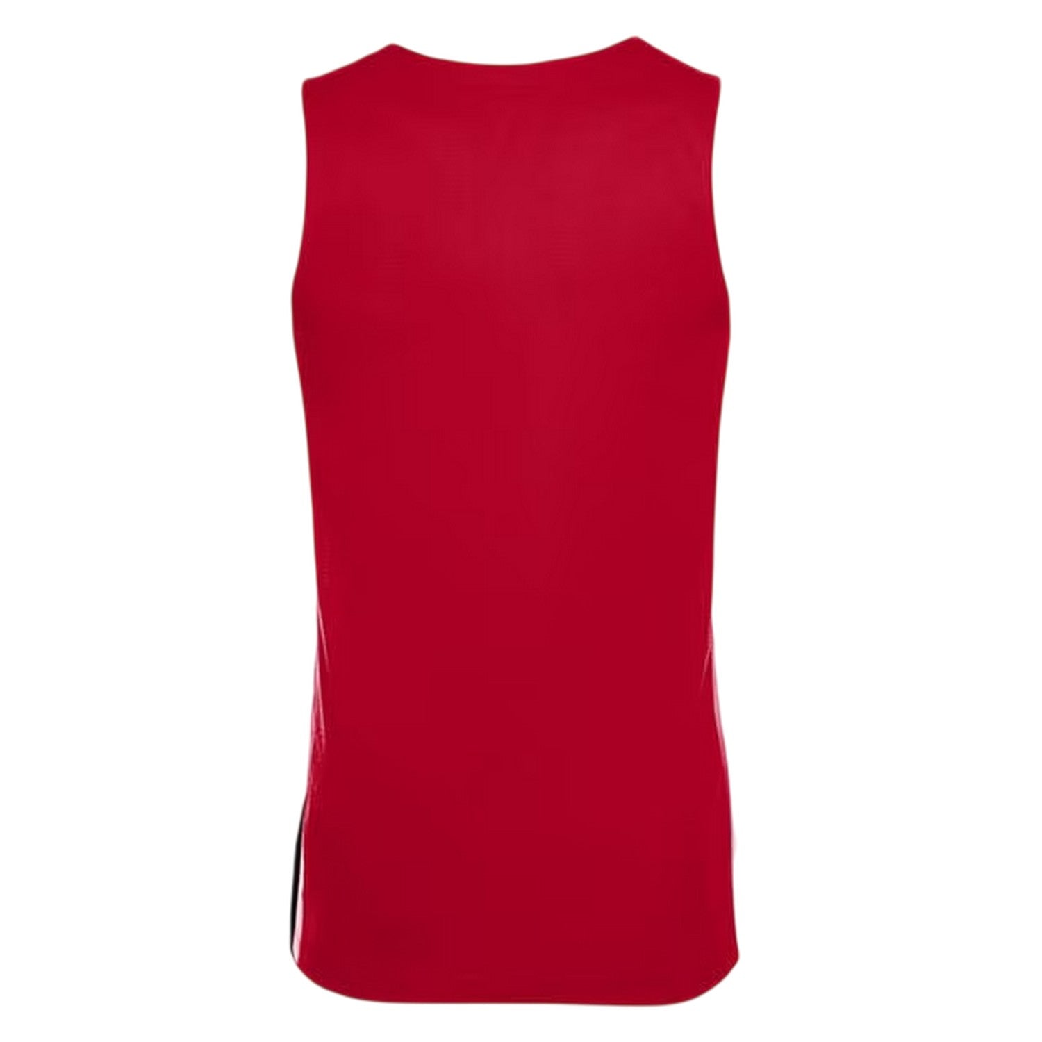 University Red-White - Back - Nike Childrens-Kids V Neck Sleeveless Basketball Jersey
