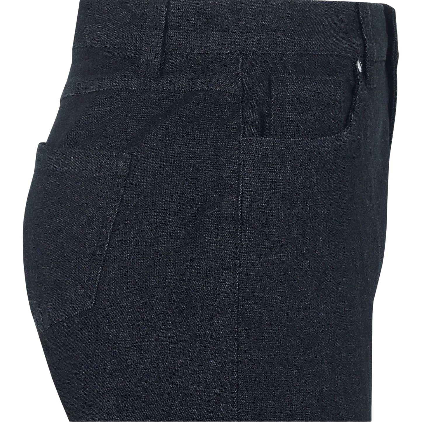 Black - Lifestyle - Be You Womens-Ladies Denim Jean Shorts