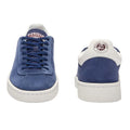 Blue - Pack Shot - Lacoste Mens Lineshot Logo Leather Trainers
