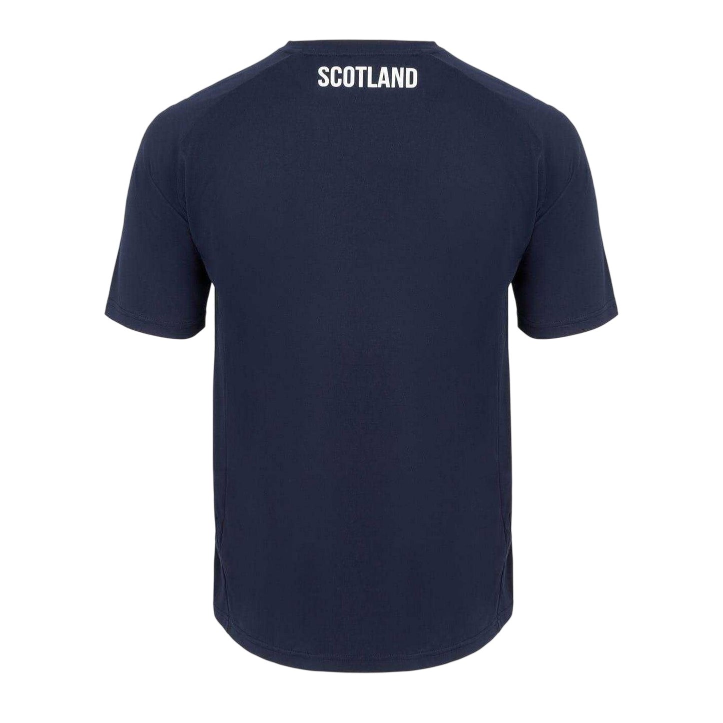 Royal Blue - Back - KooGa Mens Scotland Scotland RU Jersey Crew Neck Regular T-Shirt
