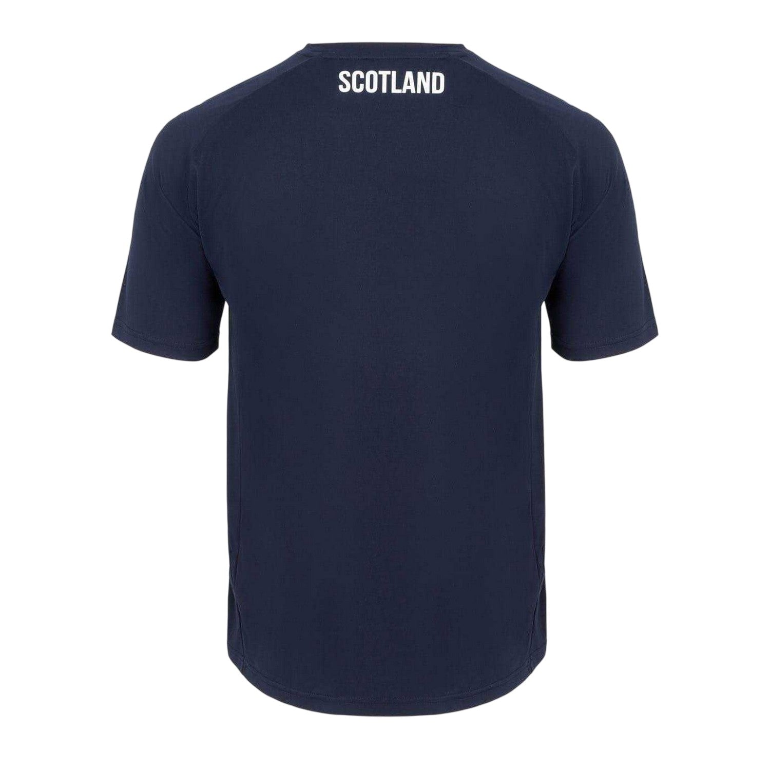 Royal Blue - Back - KooGa Mens Scotland Scotland RU Jersey Crew Neck Regular T-Shirt