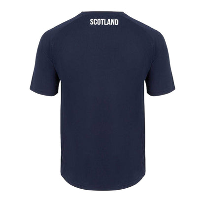 Royal Blue - Back - KooGa Mens Scotland Scotland RU Jersey Crew Neck Regular T-Shirt