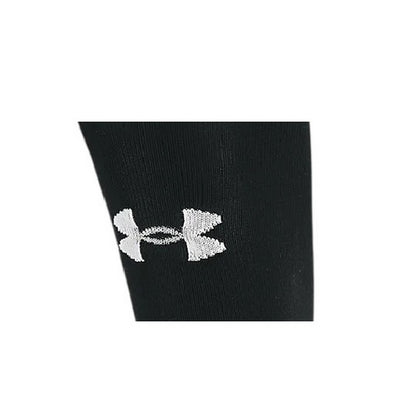 Black-Grey - Side - Under Armour Unisex Adult Football Socks