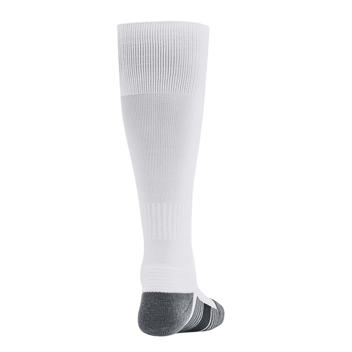 White-Grey-Black - Back - Under Armour Unisex Adult Football Socks