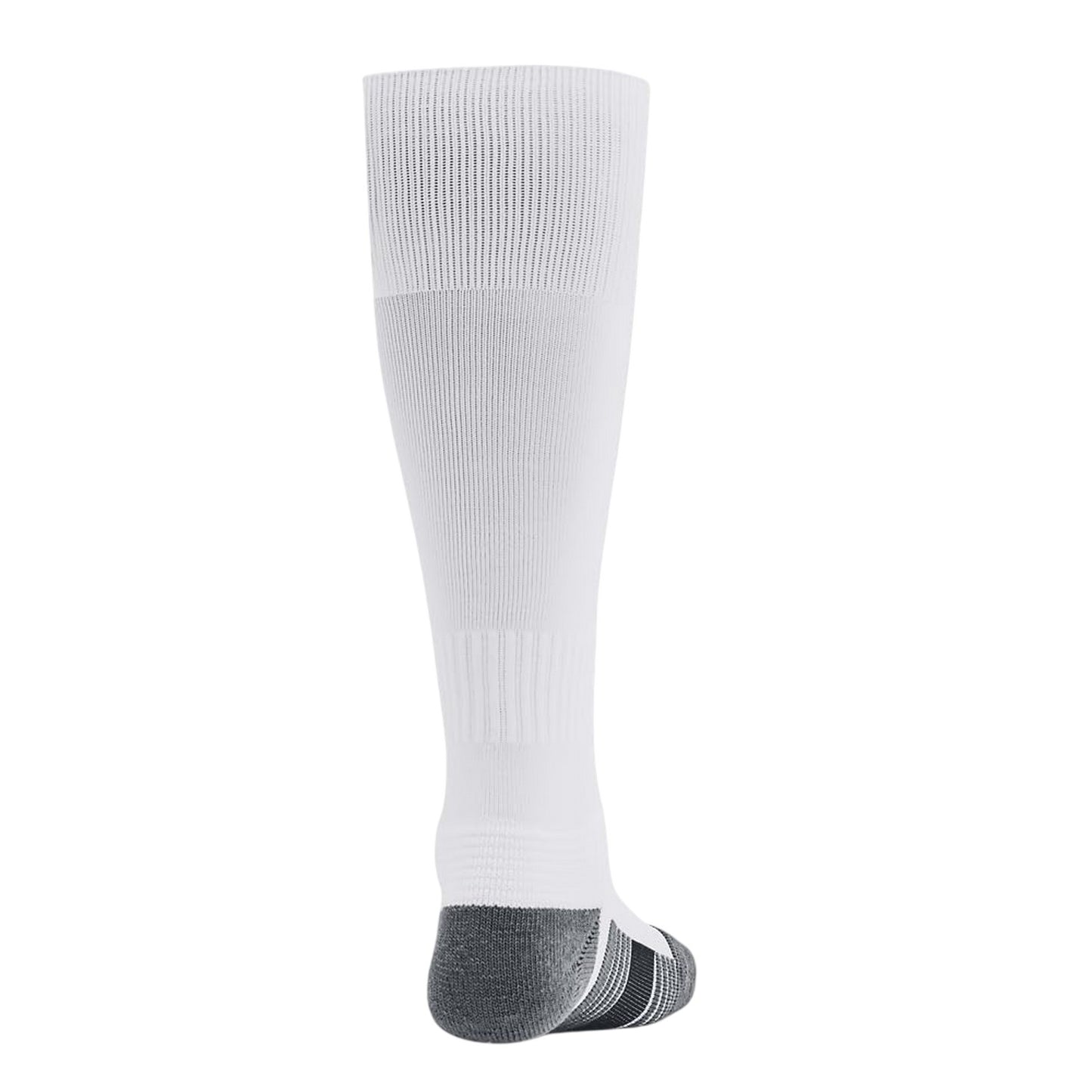 White-Grey-Black - Back - Under Armour Unisex Adult Football Socks