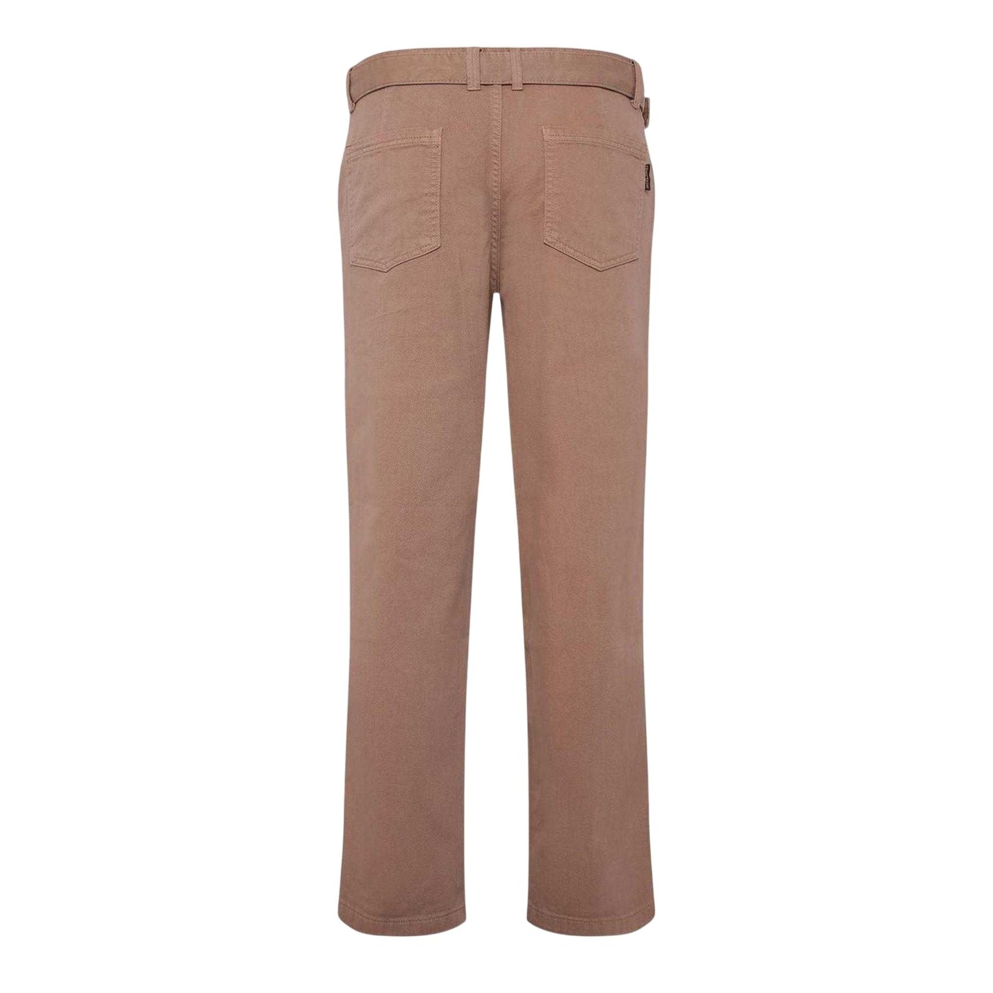 Beige - Back - Jack And Jones Mens Ridge Belted Chinos