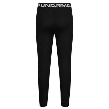 Black - Back - Under Armour Girls Jaq Athletic Tights