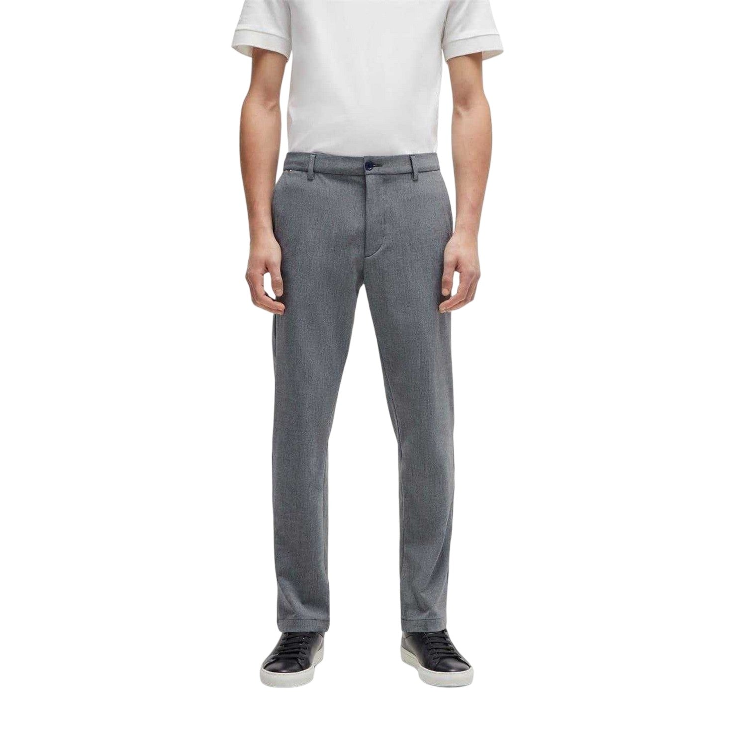 Dark Blue - Side - Boss Mens Kane Chinos