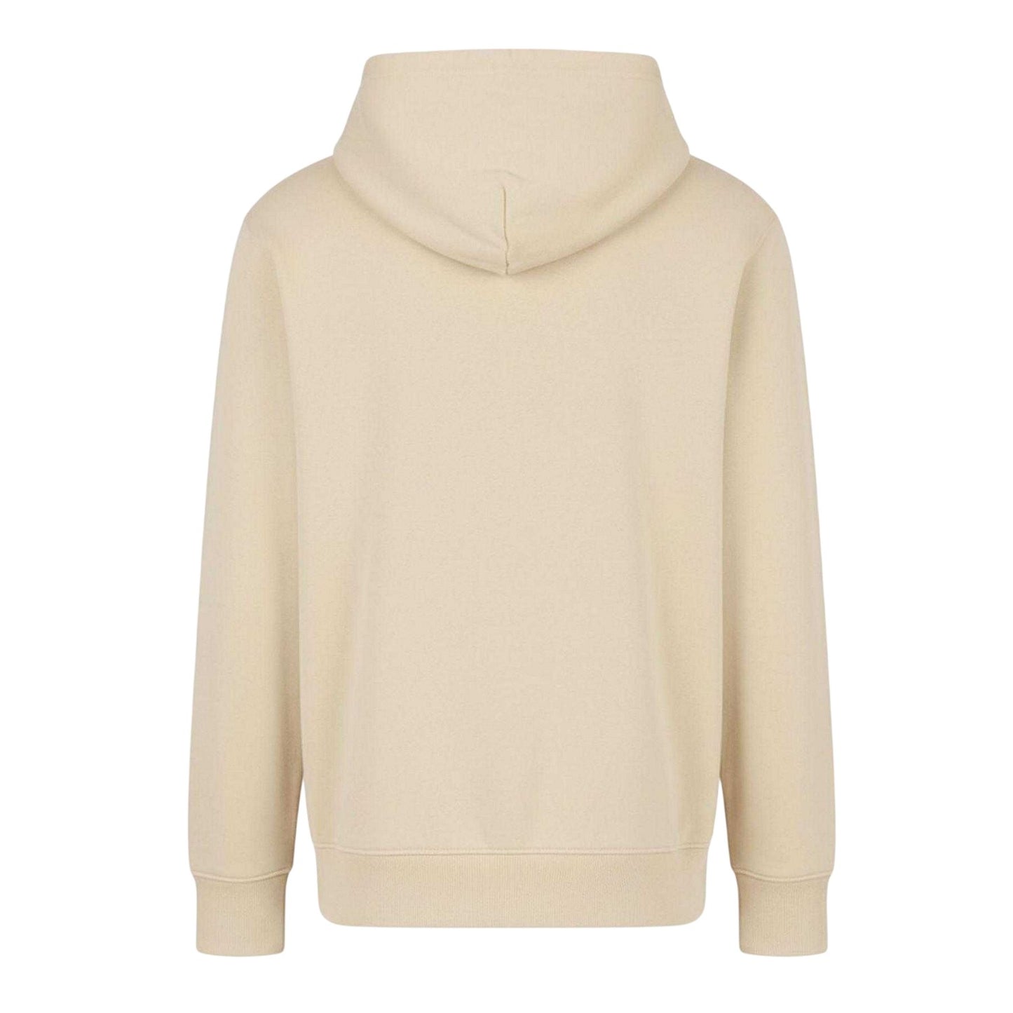 Beige - Back - Armani Exchange Mens Summer Beats Gradient Logo Hoodie