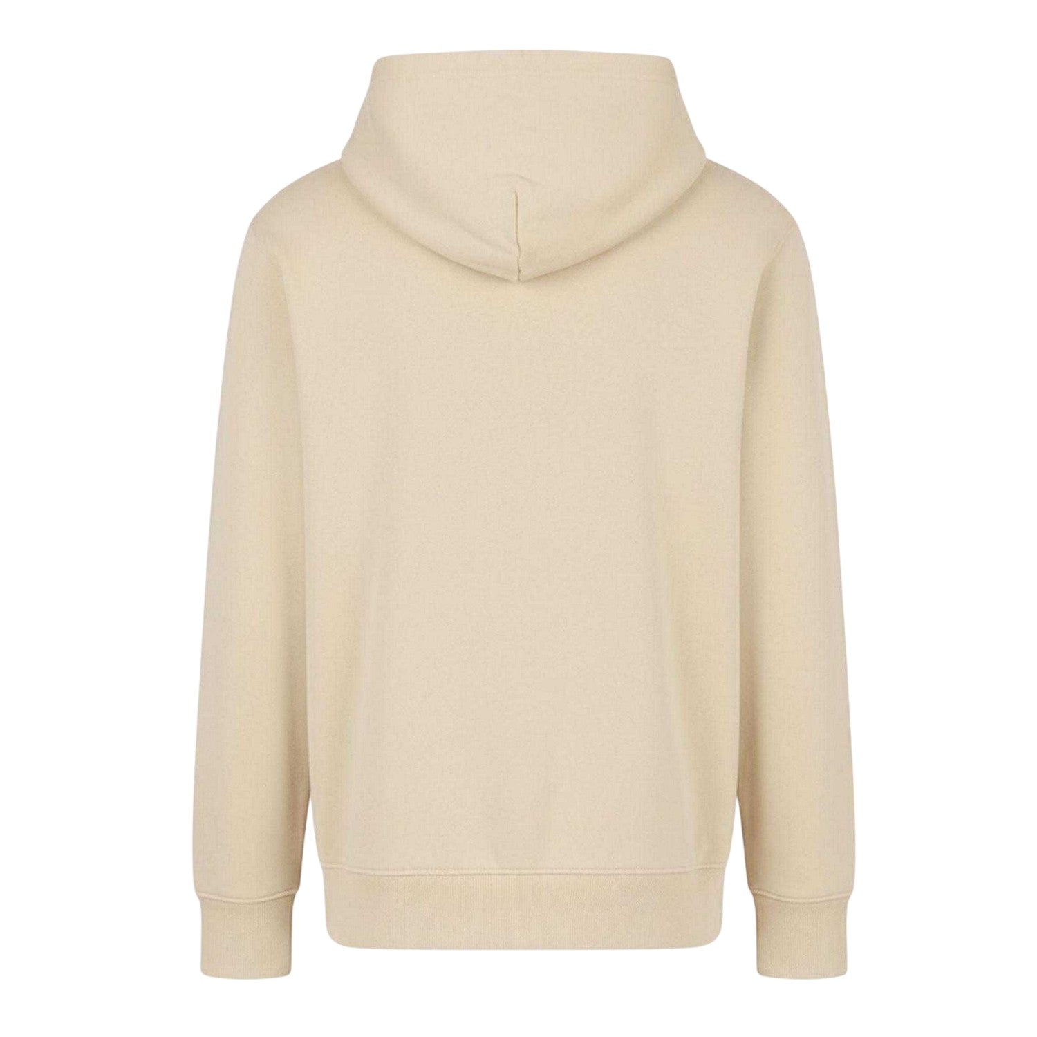 Beige - Back - Armani Exchange Mens Summer Beats Gradient Logo Hoodie