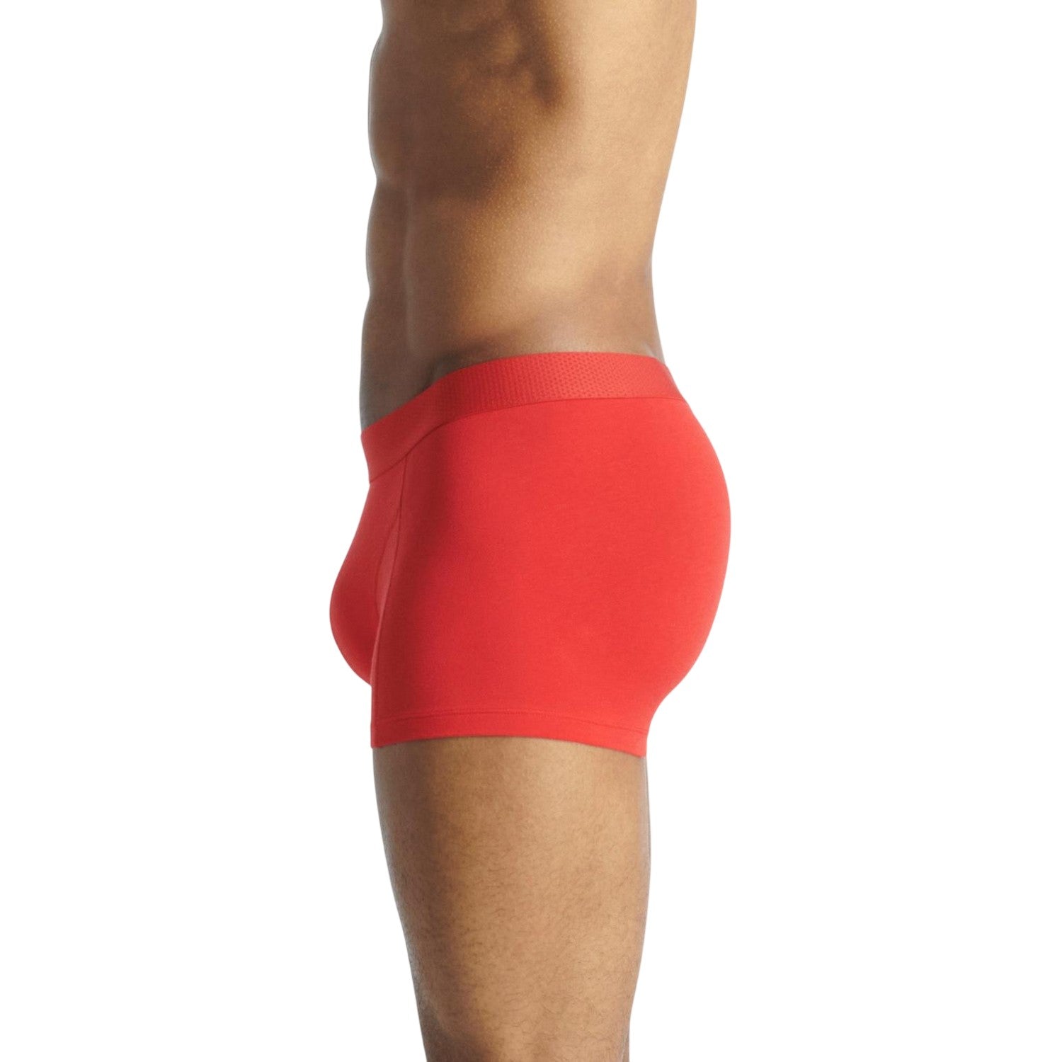 Red-Black - Side - Adidas Mens Active Flex Boxer Briefs (Pack of 2)