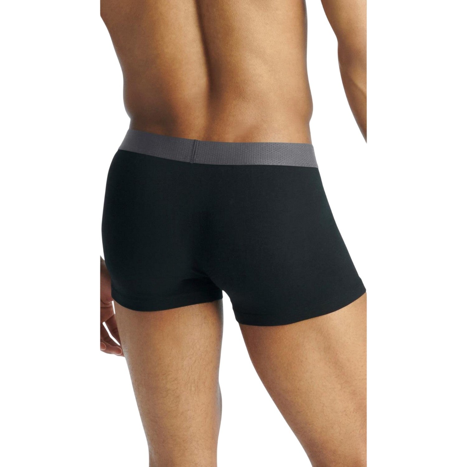 Grey-Green - Back - Adidas Mens Active Flex Boxer Briefs (Pack of 2)