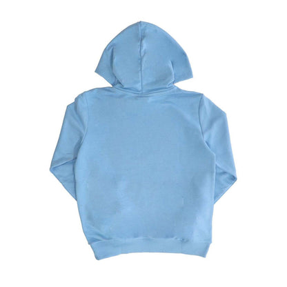 Blue - Back - Puma Childrens-Kids Relaxed Fit Hoodie