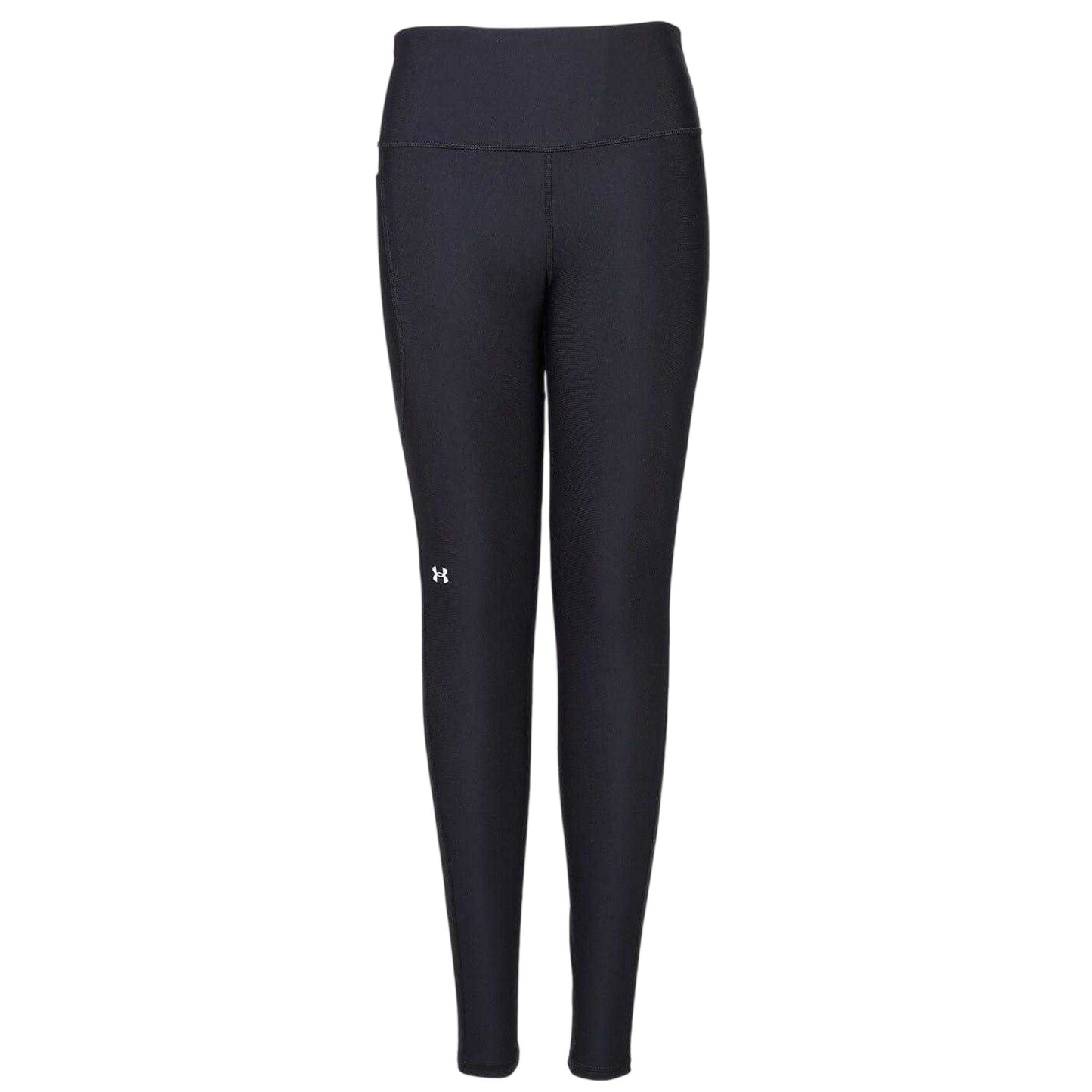 Black - Front - Under Armour Womens-Ladies Performance HeatGear Tights