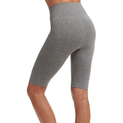 Grey - Back - Wolford Womens-Ladies Athleisure Shaping Cycling Shorts