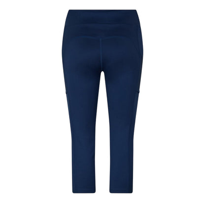 Blue - Back - Head Womens-Ladies Performance 7-8 Leggings
