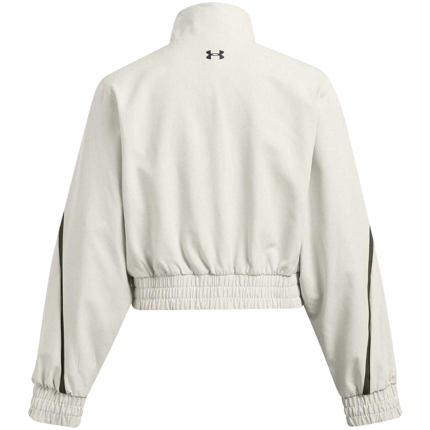 White - Back - Under Armour Womens-Ladies Funnel Neck Long-Sleeved Top