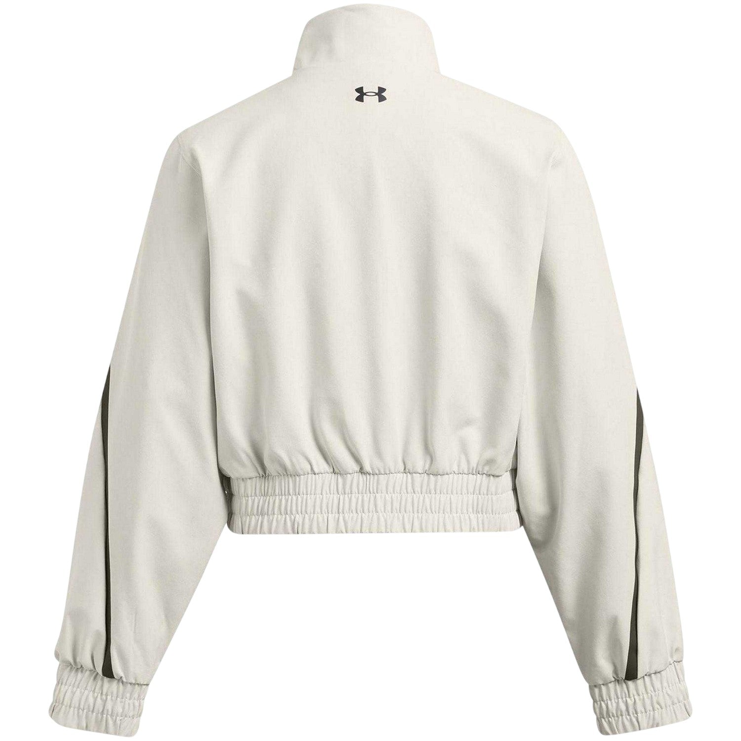 White - Back - Under Armour Womens-Ladies Funnel Neck Long-Sleeved Top