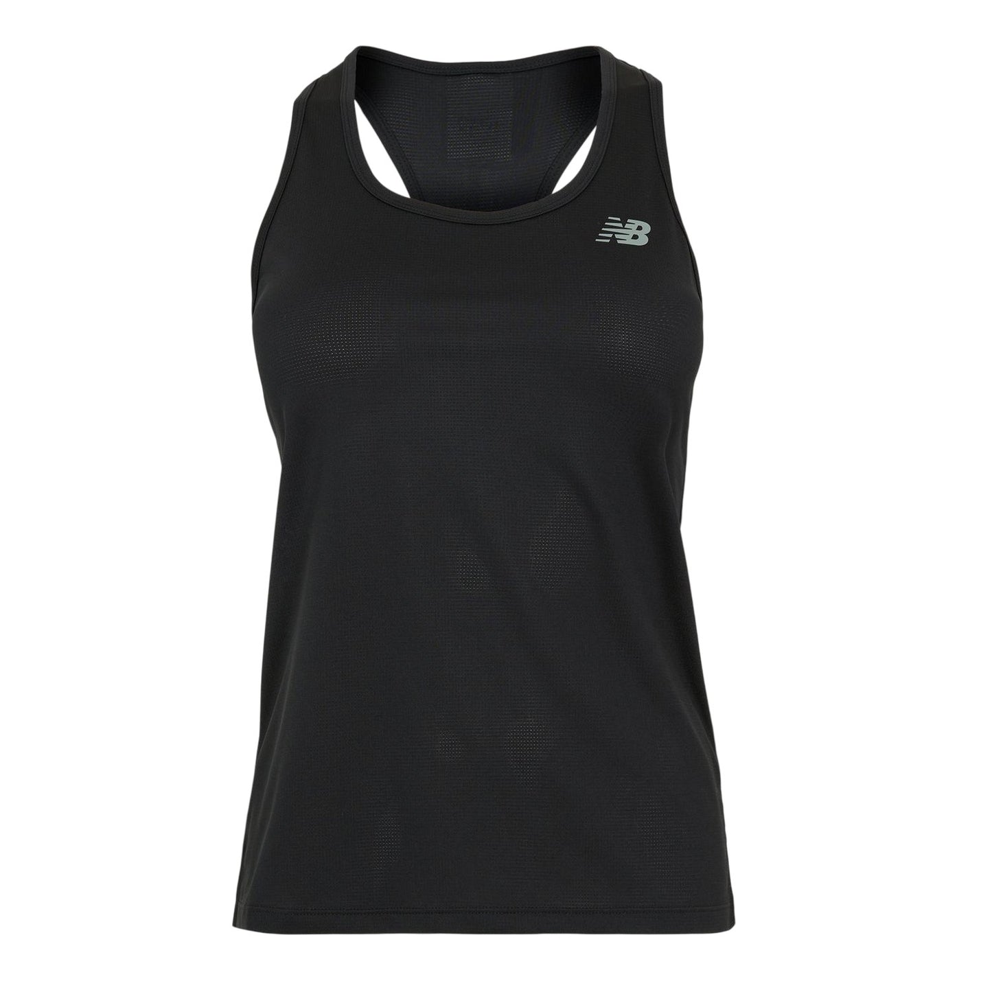 Black - Front - New Balance Womens-Ladies Running Tank Top