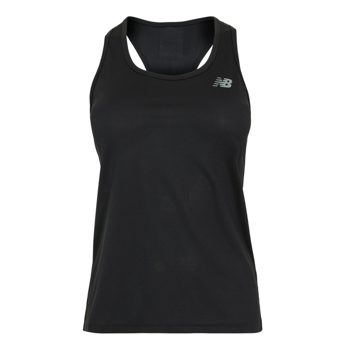 Black - Front - New Balance Womens-Ladies Running Tank Top