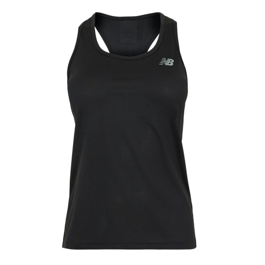 Black - Front - New Balance Womens-Ladies Running Tank Top