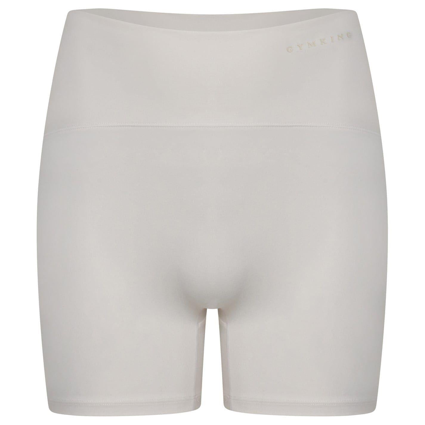Marshmallow - Front - Gym King Womens-Ladies Peach Luxe Slim Cycling Shorts