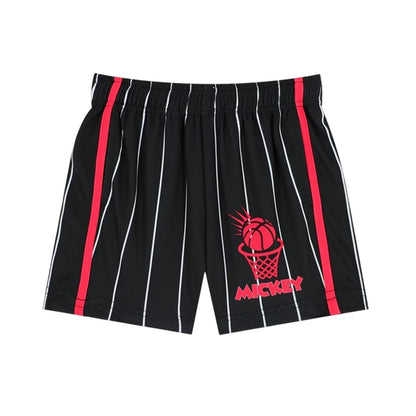 Black - Lifestyle - Mickey Mouse Childrens-Kids Basketball Top & Bottom Set