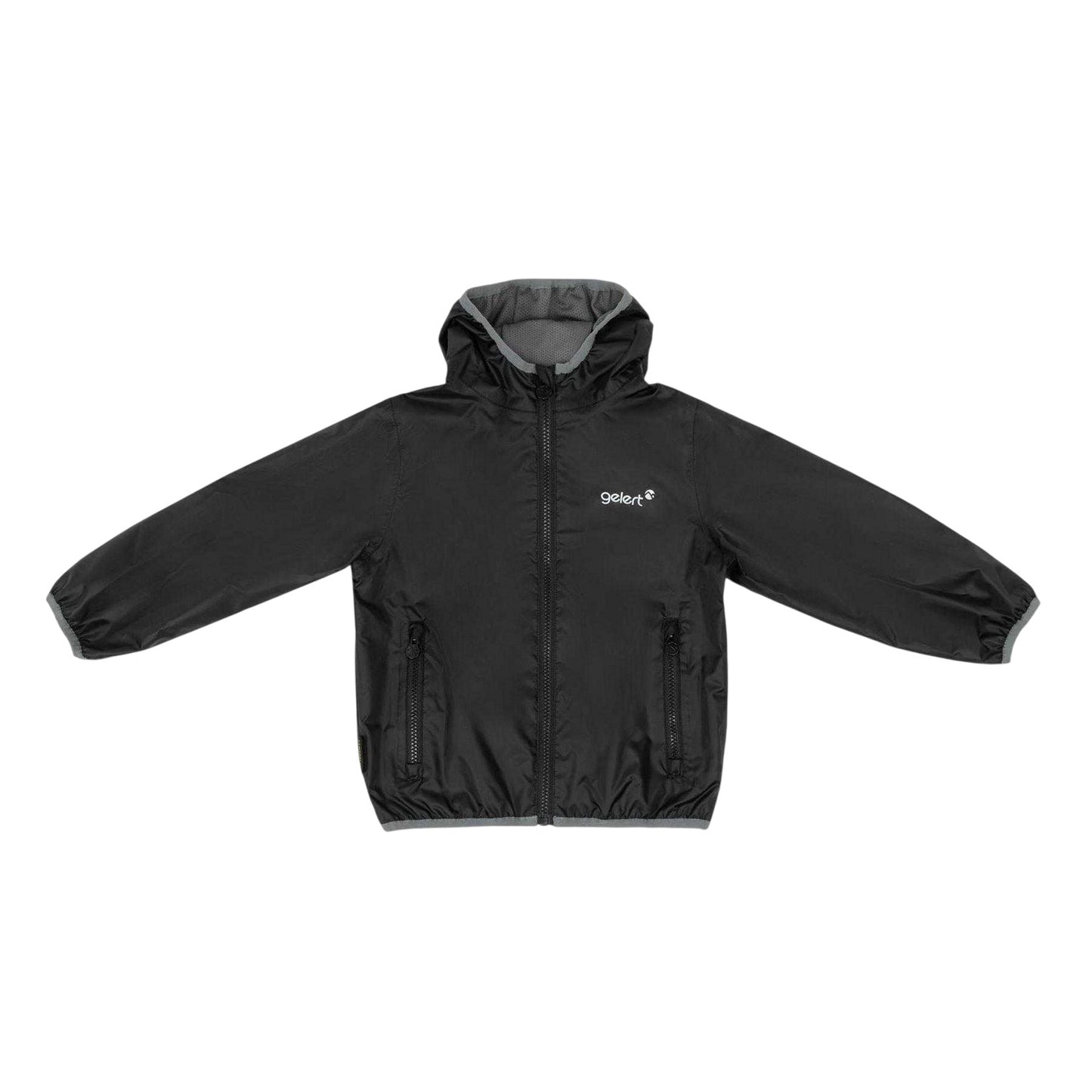 Black - Front - Gelert Childrens-Kids Hooded Jacket