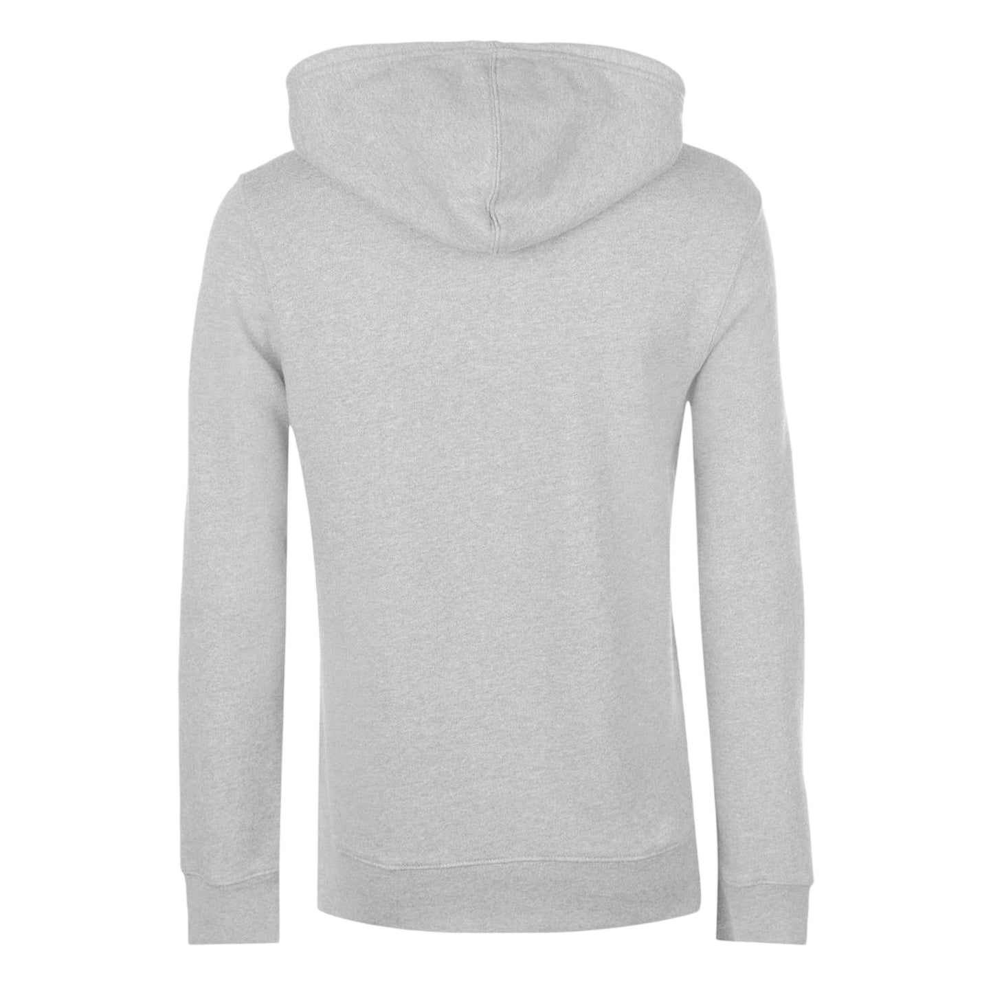 Grey - Back - Levis Mens Batwing Cotton Blend Kangaroo Pocket Hoodie