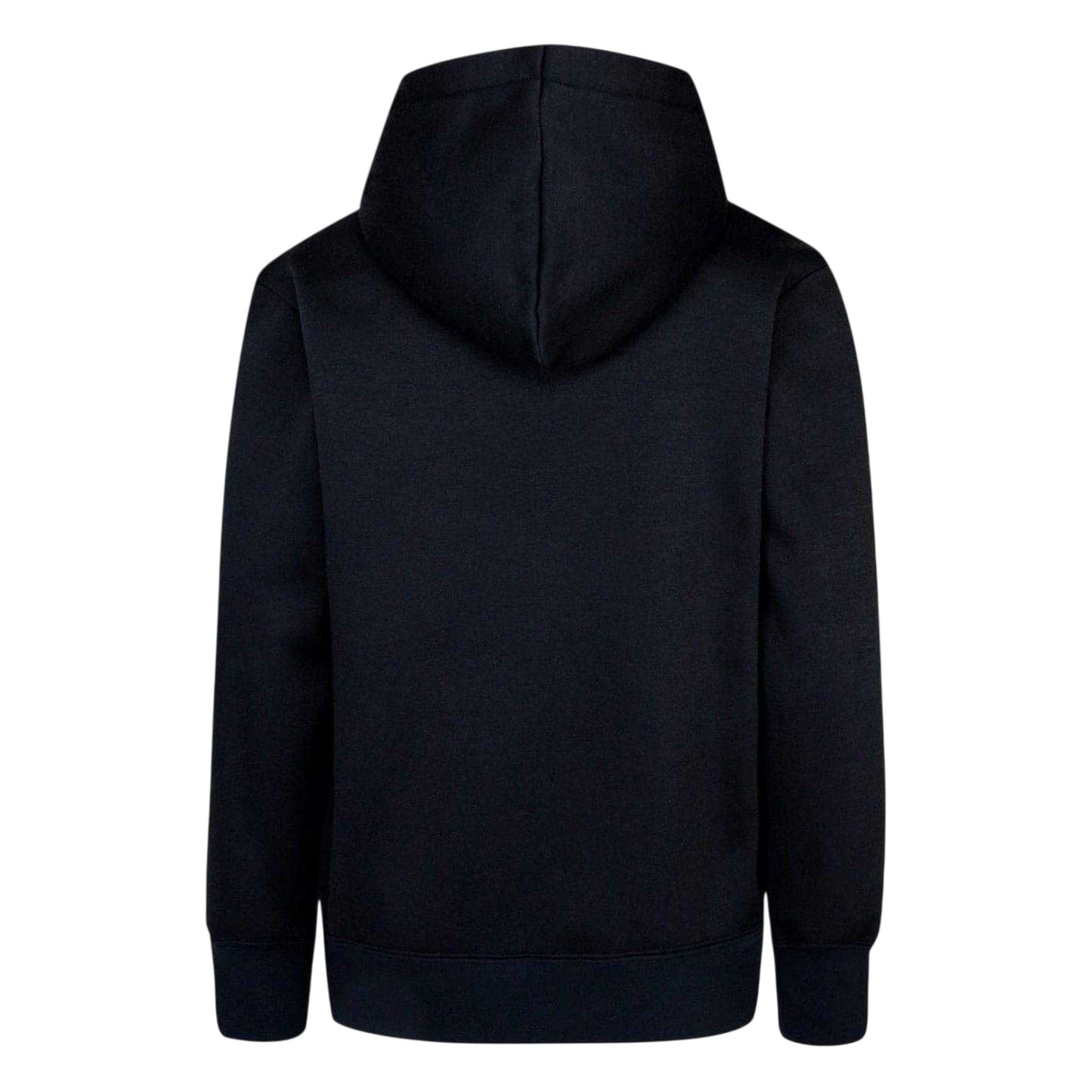 Black - Back - Nike Childrens-Kids Air Jordan Jumpman Hooded Pullover Hoodie