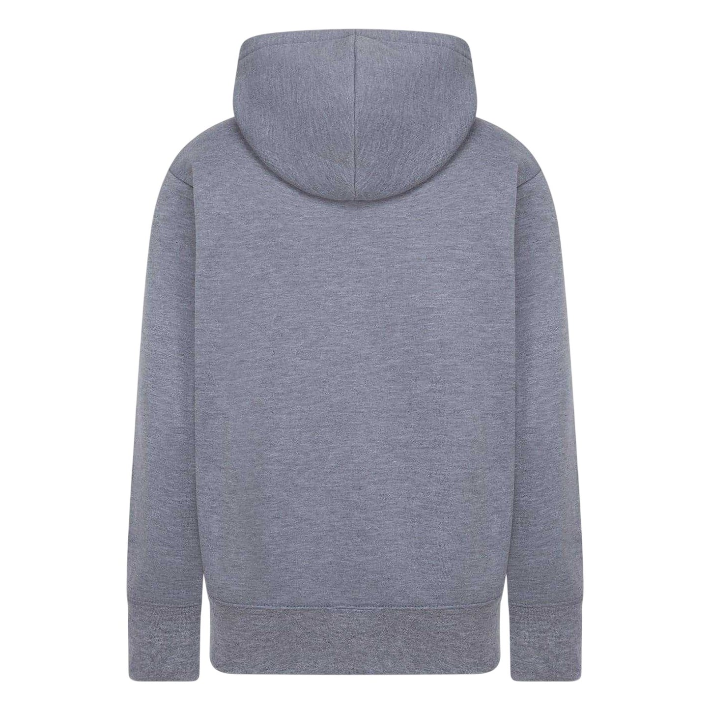 Carbon Heather - Back - Nike Childrens-Kids Air Jordan Jumpman Hooded Pullover Hoodie