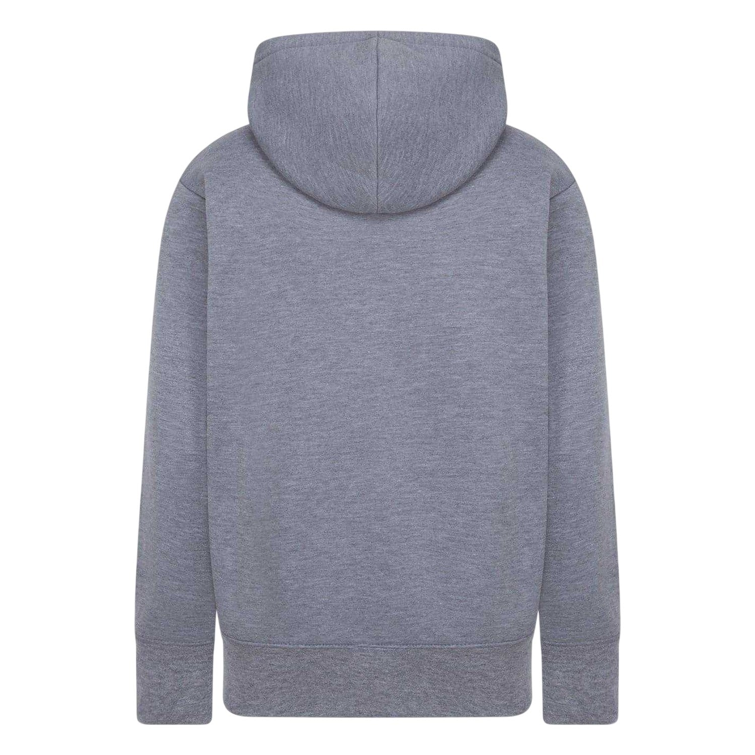 Carbon Heather - Back - Nike Childrens-Kids Air Jordan Jumpman Hooded Pullover Hoodie