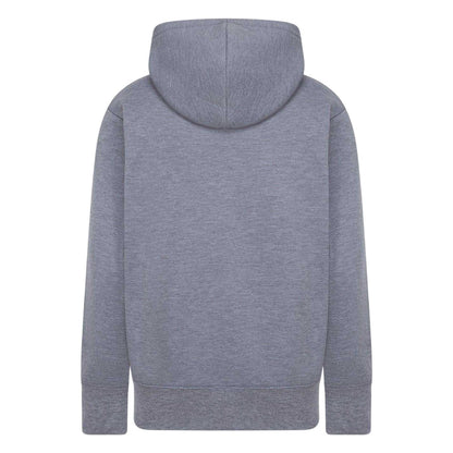 Carbon Heather - Back - Nike Childrens-Kids Air Jordan Jumpman Hooded Pullover Hoodie