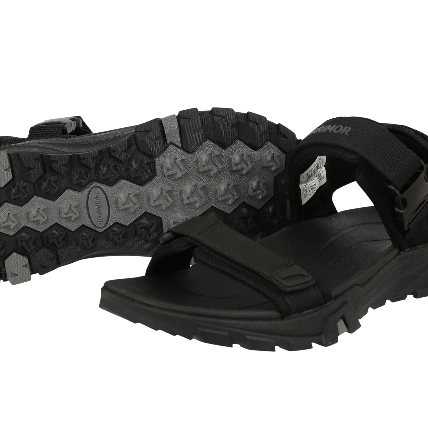 Black - Lifestyle - Karrimor Mens Cannes Mesh Walking Sandals