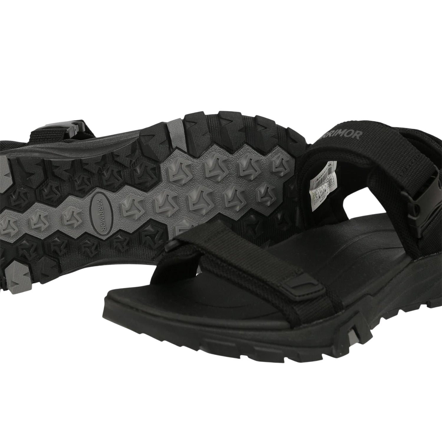Black - Lifestyle - Karrimor Mens Cannes Mesh Walking Sandals