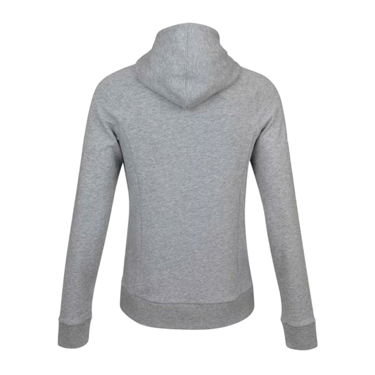 High Rise Grey Heather - Back - Babolat Childrens-Kids Raglan Hooded Jacket