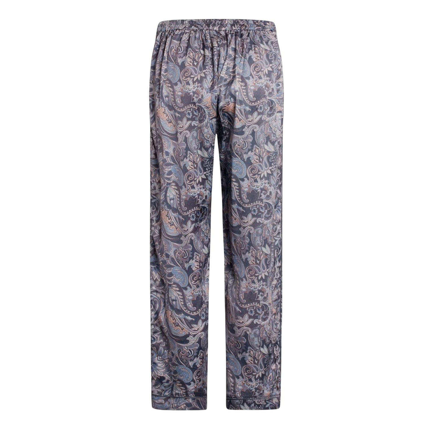 Eclipse Grey - Back - CCDK Copenhagen Womens-Ladies Janet Paisley Pyjama Bottoms