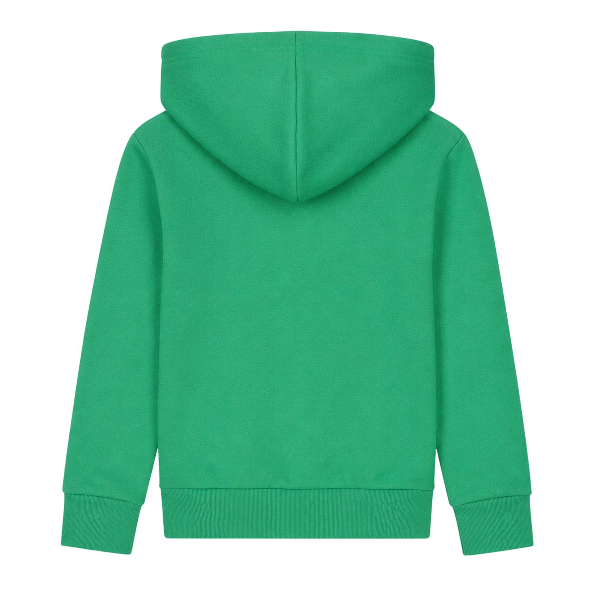 Green - Back - Ralph Lauren Childrens-Kids Hooded Long-Sleeved Hoodie