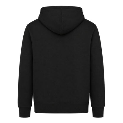 Black - Back - Umbro Womens-Ladies Oversized Full Zip Hoodie