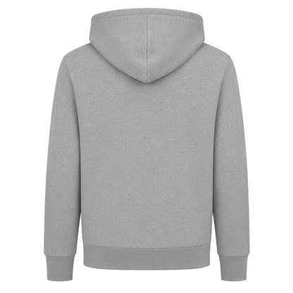 Grey Marl Marl - Back - Umbro Womens-Ladies Oversized Full Zip Hoodie