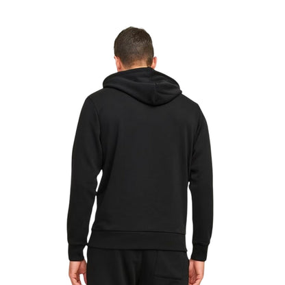 Black - Back - JJ Rebel Mens Logo Regular Hoodie