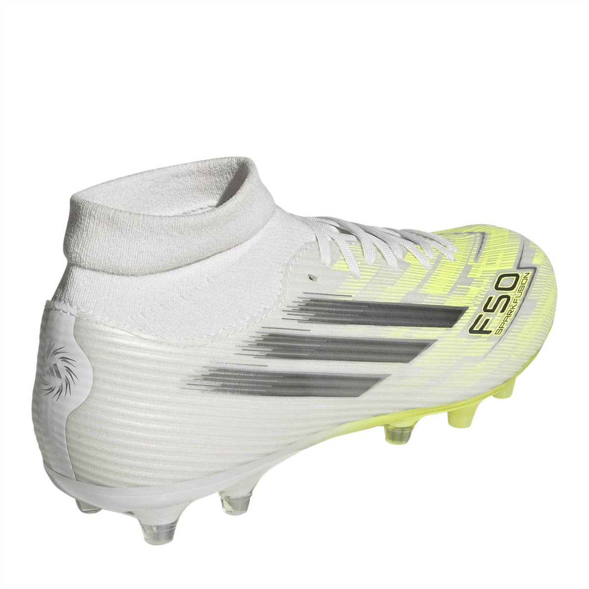 White - Lifestyle - Adidas Womens-Ladies F50 Striped Firm Ground Football Boots