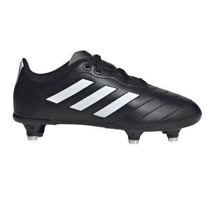 Black-White - Front - Adidas Boys SG 3 Stripes Football Boots