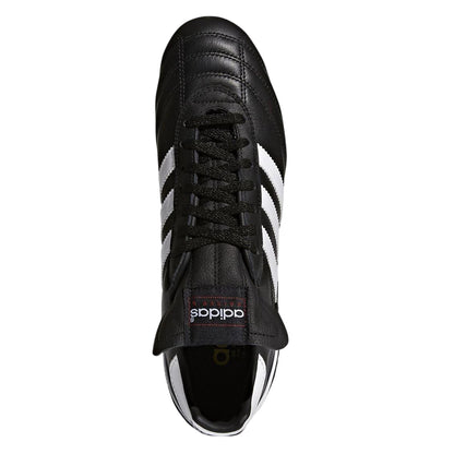 Black-White - Lifestyle - Adidas Mens Kaiser 5 Cup 3 Stripes Grain Leather Soft Ground Football Boots