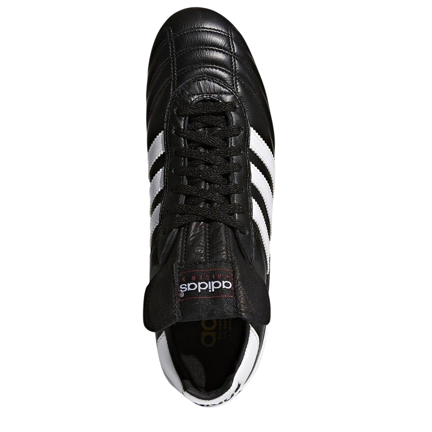 Black-White - Lifestyle - Adidas Mens Kaiser 5 Liga 3 Stripes Leather Football Boots