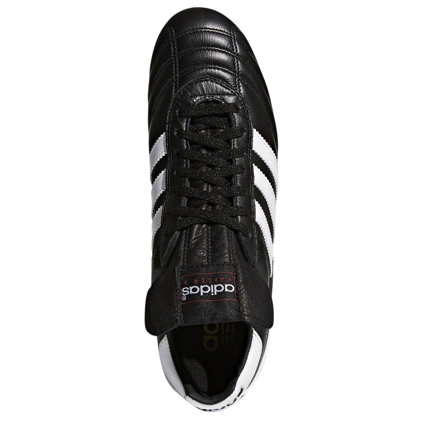 Black-White - Lifestyle - Adidas Mens Kaiser 5 Liga 3 Stripes Leather Football Boots